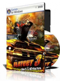 بازی (FlatOut 3 Chaos And Destruction (3DVD بازی (FlatOut 3 Chaos And Destruction (3DVD
